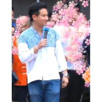 ราคา เสื้อผ้าฝ้ายแขนยาว คอจีน เสื้อ #พิธา (23550859628)