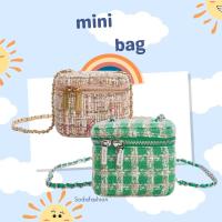 ราคา กระเป๋าสะพายข้างผ้าทวิต (13784299031)