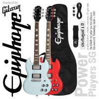 ราคา Epiphone® Power Players SG กีตาร์ไฟฟ้า ทรง SG 22 เฟรต ขนาด 3/4 ไม้มะฮอกกานี + แถมฟรีกระเป๋า & สายสะพาย & สายแจ็ค & ปิ๊ก (21892854503)