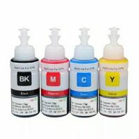 ราคา หมึกเติม หมึกปริ๊น หมึกขวด EPSON สีดำ สีแดง สีเหลือง สีน้ำเงิน เอปสัน 70 ml (1667798579)