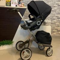 ราคา รถเข็นเด็ก ยี่ห้อ Stokke Xplory สีน้ำเงินกรม อุปกรณ์ครบ ซัพพอร์ต และกระเป๋า สภาพสวย (6129017980)