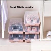 ราคา คอมโบกล่องรองเท้าพลาสติกใส 13 ชิ้น/กล่องรองเท้าสวยงาม (41314546395)