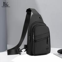 ราคา หลุยส์วิลล์ ผู้ชายหน้าอกกระเป๋าข้ามร่างกายกระเป๋ากันน้ําเดินทางกระเป๋าสะใหญ่กระเป๋าสบายๆหูฟังหลุมอ (55104146870)