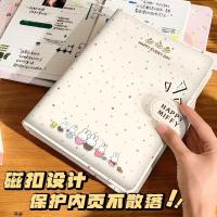 ราคา Miffy Rabbit สมุดโน้ตแบบหลวม ๆ คู่มือมูลค่าสูง การ์ตูน Simple Magnetic Buckle Diary Notepad หนังนุ่มหนา (56158985836)