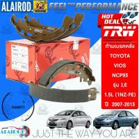 ราคา TRW ก้ามเบรคหลัง , ผ้าเบรคหลัง TOYOTA VIOS (NCP93) 1.5L รุ่น J,E ปี 2007-2013 (25715015993)
