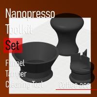 ราคา NanoPresso TAMPER & FUNNEL ชุดเครื่องมือทําความสะอาดขาตั้งขนาดกะทัดรัด Espresso Coffee Rack ขาตั้งกาแฟ Rack อุปกรณ์เสริม Piston Cap ช้อน WACACO (26388157024)