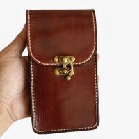 ราคา กระเป๋าใส่มือถือ ใส่ได้ทุกรุ่น รับประกันความเป็นหนังวัวแท้ ร้อยเข็มขัด ทรงสวย (7016250986)