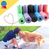 ราคา (พร้อมส่ง 10 ม้วน/ 50 ม้วน) ถุงขยะเล็ก ถุงเก็บมูลสุนัข พกพาสะดวก (731886298)