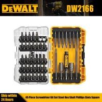 ราคา Dewalt DW2166 45 ชิ้นไขควงชุดบิตเหล็ก Hex Shaft Phillips Slots Square Double Sided Bits เครื่องมือไฟฟ้าอุปกรณ์เสริม (25748136045)