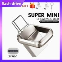 ราคา 【✅COD] แฟลชไดรฟ์ Type-C 2 in 1, ดิสก์ U ความเร็วสูง USB 3.1, 32GB/64GB/128GB/256GB/512GB/1TB/2TB, พร้อมอะแดปเตอร์ OTG, เหมาะสําหรับ iPhone, PC, iPad, Android (23658671374)