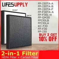 ราคา แผ่นกรองอากาศคาร์บอน HEPA สำหรับเครื่องฟอกอากาศ SHARP FP-J30 FP-F30 KC-F30 FP-A28 FU-Y28 FU-A28TA FP-J30TA-B FP-F30TA-A FP-F30TA-B FZ-Y28FE FP-J30TA-A FP-J30TA-P FZ-F30HFE (7408493025)