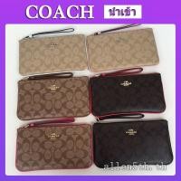 ราคา กระเป๋าสตางค์ Coach แท้ F58695 กระเป๋าสตางค์ผู้หญิง / กระเป๋าใส่เหรียญ / คล้องมือ (6635432903)