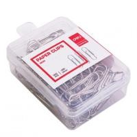 ราคา Deli 0025 Paper Clips ลวด ลวดเสียบกระดาษ คลิปหนีบกระดาษ คลิปเสียบกระดาษ ขนาด 29 มม. 100ตัว/กระปุก (20350992304)