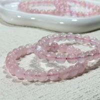 ราคา โรสควอตซ์ Rose Quartz สร้อยข้อมือหินแท้ หินโรสควอตซ์ ขนาด 8-9 มิล หินโรสควอทซ์ หินเสริมดวงรัก (27991775270)