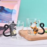 ราคา PeaceShells 250ML แก้วน่ารักน้ําผลไม้ถ้วยกาแฟนมชาแก้วกาแฟแก้วหาง Handle TH (27223181621)