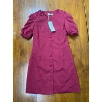 ราคา เดรสทำงาน งานป้าย สีแดงเลือดนก (25964862209)