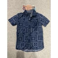 ราคา เสื้อเชิ้ตแขนสั้นพิมพ์ลายของเด็กมือสอง (สีกรมท่า) Size 120 แบรนด์ Baby Gap ของแท้ ✨% สภาพ 90% (41622667468)