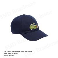 ราคา Lacoste หมวกแก็ป รุ่น Unisex Lacoste Adjustable Organic Cotton Twill Cap Code: RK9871 10 166 (29819926599)