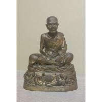 ราคา พระบูชา ขนาด 4.7"(5 นิ้ว) รุ่น “เปิดโลกธาตุ” หลวงปู่หมุน ฐิตสีโล ปี2557 สร้าง299 องค์ น้อยมากๆ นั่งฐานปูปลา เสริมสุขความ (43065511998)