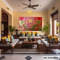 ราคา ภาพดอกบัว ภาพมงคล ขนาดW120H80cm ภาพติดบ้าน ภาพตกแต่งห้องพักโรงแรมรีสอร์ท ภาพติดร้านนวดสปา รูปดอกบัว (50503842135)