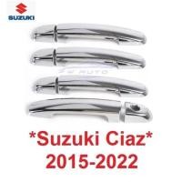 ราคา รุ่นรองTOP ครอบมือเปิดประตู ซูซูกิ เซียส 2015 - 2021 ครอบมือจับประตู SUZUKI CIAZ ครอบมือดึง ประตู ครอบมือเปิด (16368452494)