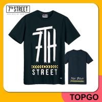ราคา 7th Street เสื้อยืด แนวสตรีท รุ่น Slow Down (กรมเข้ม) SLD006 ของแท้ (37162233)