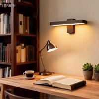 ราคา Lorath Lorath Irfora เชิงเทียน LED ติดผนังแบบหมุนได้ไฟอลูมิเนียมกันฝนสำหรับสวนห้องนั่งเล่นที่อบอุ่นโคมไฟกลางแจ้งในร่มห้องนอนพื้นหลังทีวี (18W สีขาว 11.81x6.30x5.43) (เคสสีดำ 18W (44908871312)