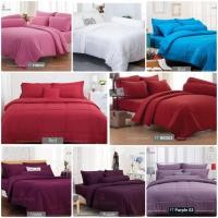 ราคา Fountain ผ้าปูที่นอน(ไม่รวมผ้านวม) FOUNTAIN ฟาวเท่น 5ฟุต 6ฟุต สีพื้น แคทลียา cattleya (1505288926)