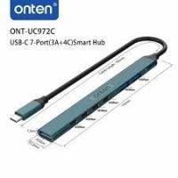ราคา ONTEN USB-C 7-PORT (3A+4C) SMART HUB OTN-UC972C USB 3.0 5GBPS (53156051821)