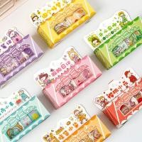 ราคา แจกโค้ด Masking tape เทปกาววาชิ เทปตกแต่ง D.I.Y ลายการ์ตูน washi tape 5ม้วน/เซ็ท (5461662957)