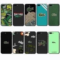 ราคา IPhone 5 5S 6 6S 7 8 Plus จระเข้ Slim Black Border TPU Soft Case | โทรศัพท์เปลือยรู้สึกกับการป้องกันที่แข็งแกร่ง (44479970078)