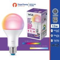 ราคา Philips WiZ หลอดไฟเปลี่ยนสีอัจฉริยะ เปลี่ยนสีได้ 16 ล้านสี Color Ambiance LED Bulb 13W A67 E27 (11660254027)