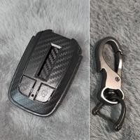 ราคา ใช้กับ ISUZU NEW DMAX / MU-X KEY COVER เคสกุญแจรถ ISUZU D-MAX MUX Truck DMAX Smart 2Button Remote keyless เลียนแบบคาร์บอนไฟเบอร์เนื้อพลาสติกแข็ง keycase (41616912715)