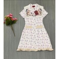 ราคา ป้าย Jasmine เดรสกระต่าย วินเทจ กระดุมหัวใจ งานน่ารักๆ งานตามหา [Size XL] (26330537213)