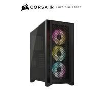 ราคา CORSAIR CASE iCUE 4000D RGB AIRFLOW Mid-Tower Case, Black - 3x AF120 RGB ELITE Fans - iCUE Lighting Node PRO Controller - High-airflow Design (17998248767)