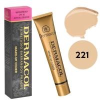 ราคา DERMACOL ครีมรองพื้น เดอร์มาคอล เบอร์ 221 DERMACOL FILM STUDIO BARRANDOV PRAGUE make-up cover SPF30 (5955201733)