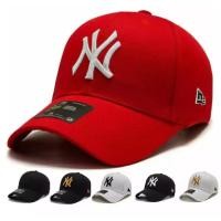 ราคา ใหม่ล่าสุด NY Baseball Unisex distro Casual NY เบสบอลหมวกอินเทรนด์หมวก/หมวกเบสบอล NY เย็บปักถักร้อยพรีเมี่ยมหมวกเบสบอลอินเทรนด์ Masakini หมวก Narsis หมวก (24441064124)
