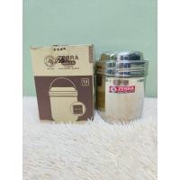 ราคา พร้อมส่ง หม้อหูหิ้ว 2 ชั้น ขนาด 14cm.ฝาสเตนเลส (หัวม้าลาย) (20794313956)