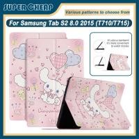 ราคา เคสหนัง PU TPU นิ่ม ฝาพับ พิมพ์ลาย พร้อมขาตั้ง สําหรับ Samsung Tab S2 8.0 2015 S2 9.7 2015 T810 Tab A 10.1 2016 T580 Tab A 10.1 2016 & SPen P580 A 10.5 2019 Tab E 9.6 2015 (24666599666)