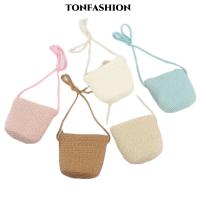 ราคา Tonfashion กระเป๋าสะพายข้าง สีพื้น แฟชั่นฤดูร้อน สําหรับเด็กผู้หญิง (24955025107)