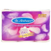 ราคา เซนต์แอนดรูว์กระดาษชำระยาวพิเศษแพค 6 St.Andrews Toilet Tissue Super Extra Pack 6 [หมายเลขบาร์โค้ด 8850089855051 ] (51157999622)