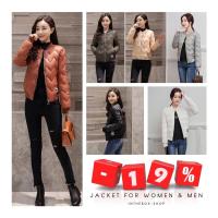 ราคา (Unisex) เสื้อแจ็คเก็ตกันหนาว เสื้อแจ็คเก็ตบอมเบอร์ เสื้อกันหนาวแฟชั่น ใส่ได้ทั้งชาย-หญิง ใส่กันแดด กันลม กันหนาวได้ (13533889551)