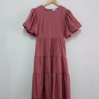 ราคา เดรสน่ารัก เดรสยาว แขนตุ๊กตา สีชมพูกะปิ สวยหวาน (21584231785)