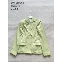 ราคา Lyn around เสื้อสูท ปัก สภาพใหม่ค่ะ (56159866626)