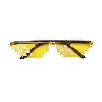 ราคา แว่นตา Thug Life Pointed 6 Dot (สีเหลือง) (42263526278)