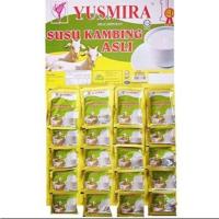 ราคา นมแพะ แบบแผง YUSMIRA มี 20 ซอง ซองละ 25g (43356325351)