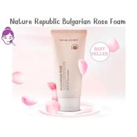 ราคา พร้อมส่ง โฟมล้างหน้า Nature Republic Bulgarian Rose Moisture Foam Cleanser 120 ml. (20036958738)
