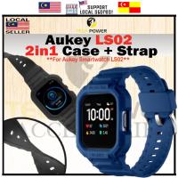 ราคา Aukey Smartwatch LS02 Strap + Case Full Protect 2in1 Case + Strap, Tali Jam Aukey LS02 (55008290893)
