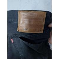 ราคา Levi's 501 Super Black ของแท้ มือสอง W31L32 (44329380405)