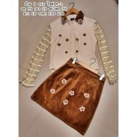 ราคา ชุดเซ็ทเสื้อ+กระโปรง งานป้าย D one (12521191920)